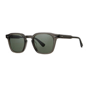 Black glass square plastic Verduga sunglasses by GLCO