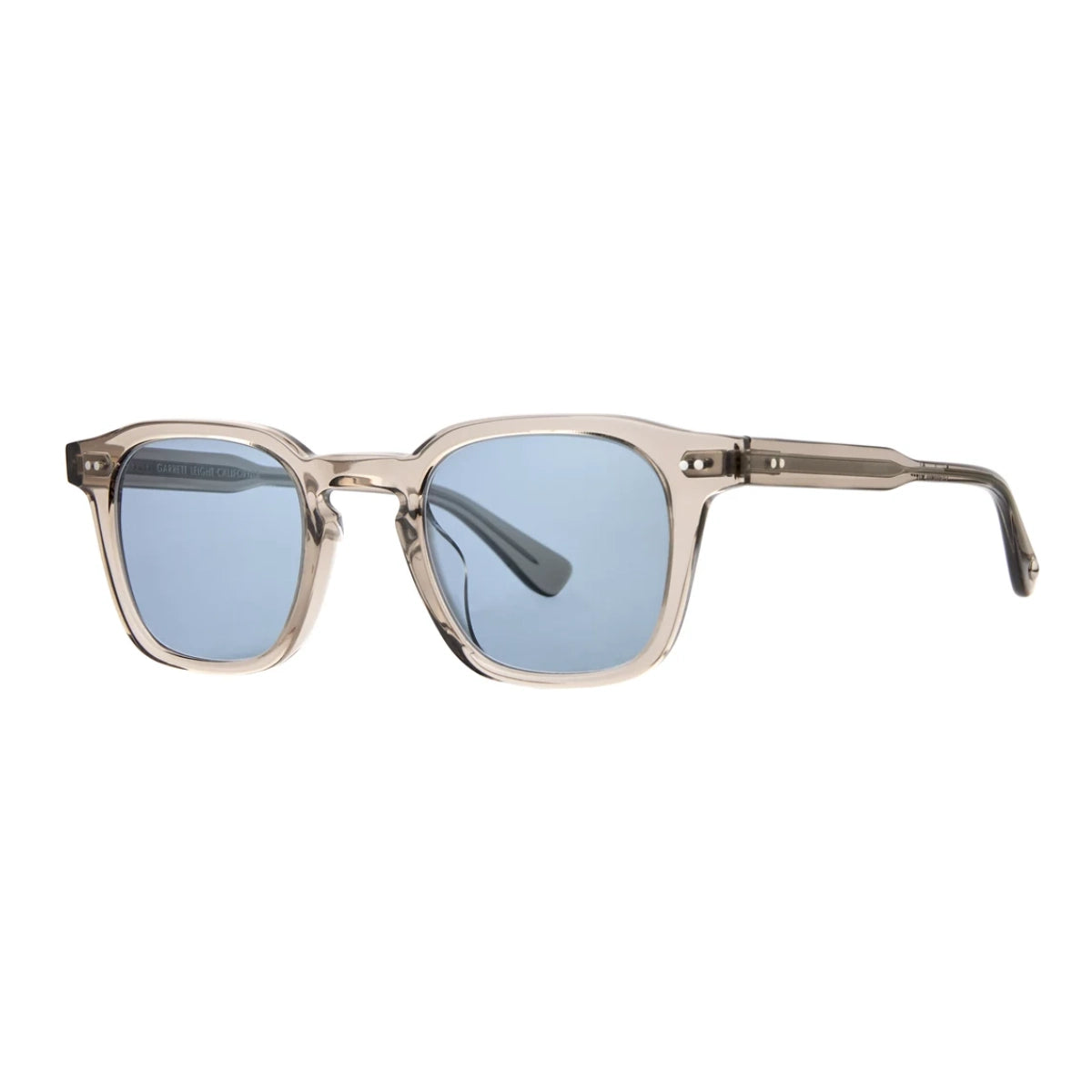 Clay crystal square plastic Verduga sunglasses by GLCO