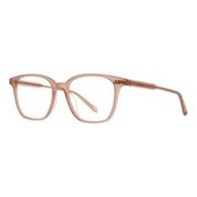 Rose Garrett Leight Carina women's acetate eyeglasses on white background