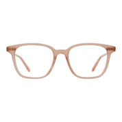 Rose Garrett Leight Carina women's acetate eyeglasses on white background