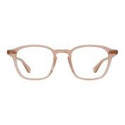 Rose Markus modern square eyeglass frames by Garrett Leight on a white background