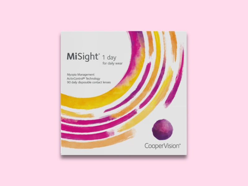 CooperVision online rebates and coupons for MiSight brand of contact lenses