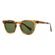 Marbled Mr. Leight luxury square polarized sunglasses