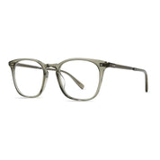Green crystal square Mr. Leight luxury plastic acetate eyeglasses at The Optical. Co