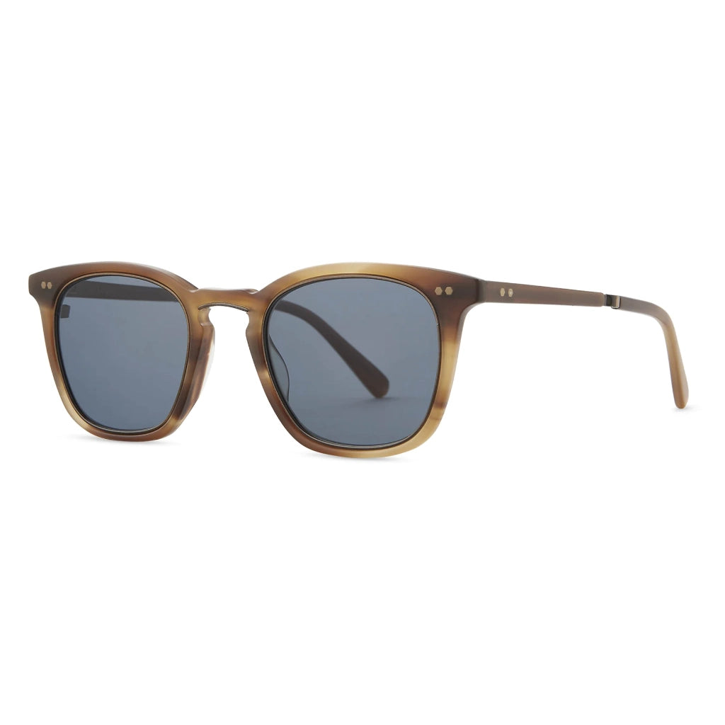 Matte tortoise plastic Mr. Leight luxury polarized sunglasses for men and women