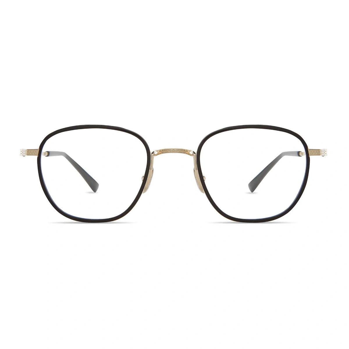 Black gold Mr. Leight Griffith titanium luxury eyewear
