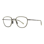 Silver pewter Mr. Leight Griffith titanium luxury eyewear