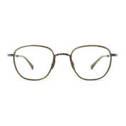 Pewter silver Mr. Leight Griffith titanium luxury eyewear