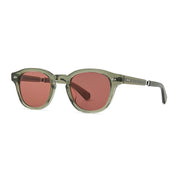 Hunter clear luxury Mr. Leight sunglasses with polarized glass lenses