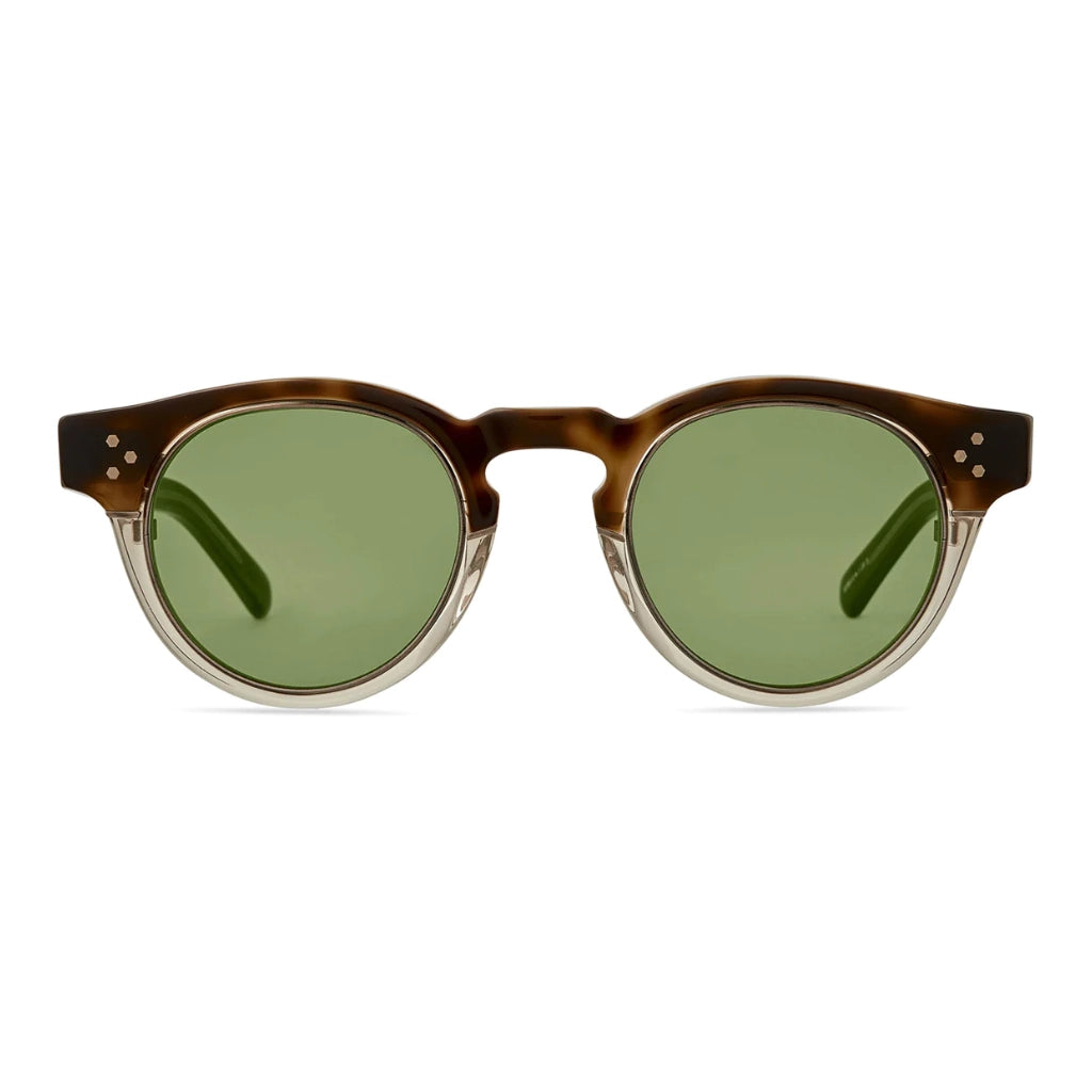 Tortoise round Mr. Leight luxury sunglasses for men and women