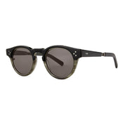 Dark round Mr. Leight luxury sunglasses for men and women