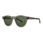 Grey green round Mr. Leight luxury sunglasses for men and women
