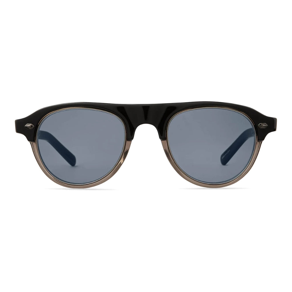 Dark tortoise round plastic aviator modern luxury sunglasses for men and women