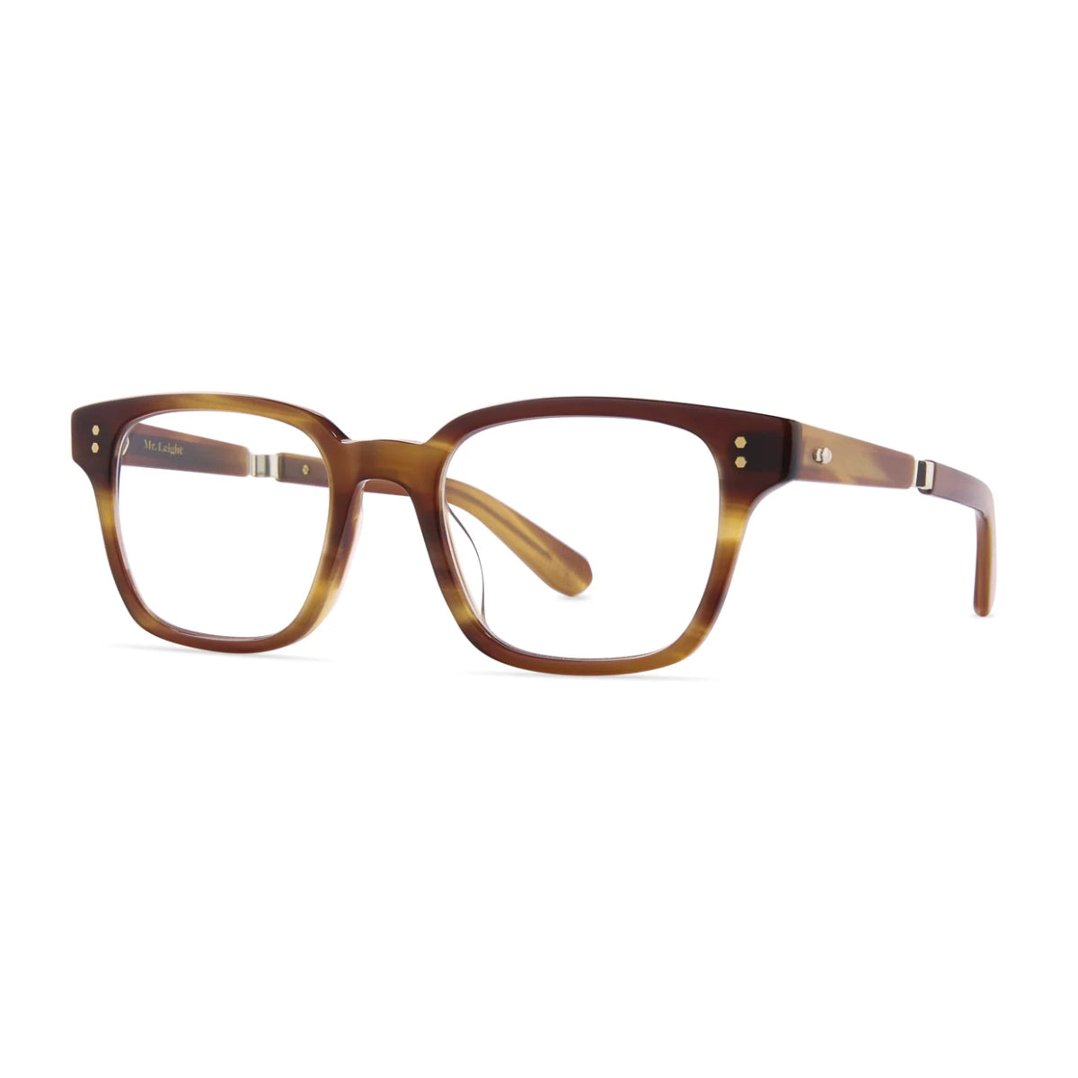 Tortoise large, wide rectangular handmade luxury prescription eyeglass frames