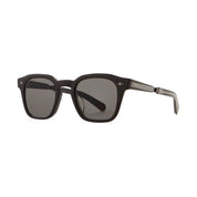 Mr. Leight Adonis Black sunglasses with a white background