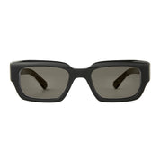 Black rectangle bold Mr. Leight luxury sunglasses 