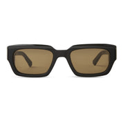 Black brown rectangle bold Mr. Leight luxury sunglasses 