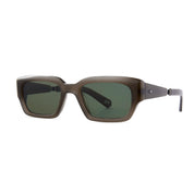 Brown truffle rectangle bold Mr. Leight luxury sunglasses 