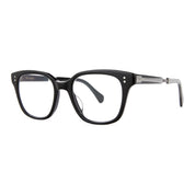 Black modern luxury cat-eyed prescription eyeglass frames