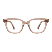 Pink crystal modern luxury cat-eyed prescription eyeglass frames