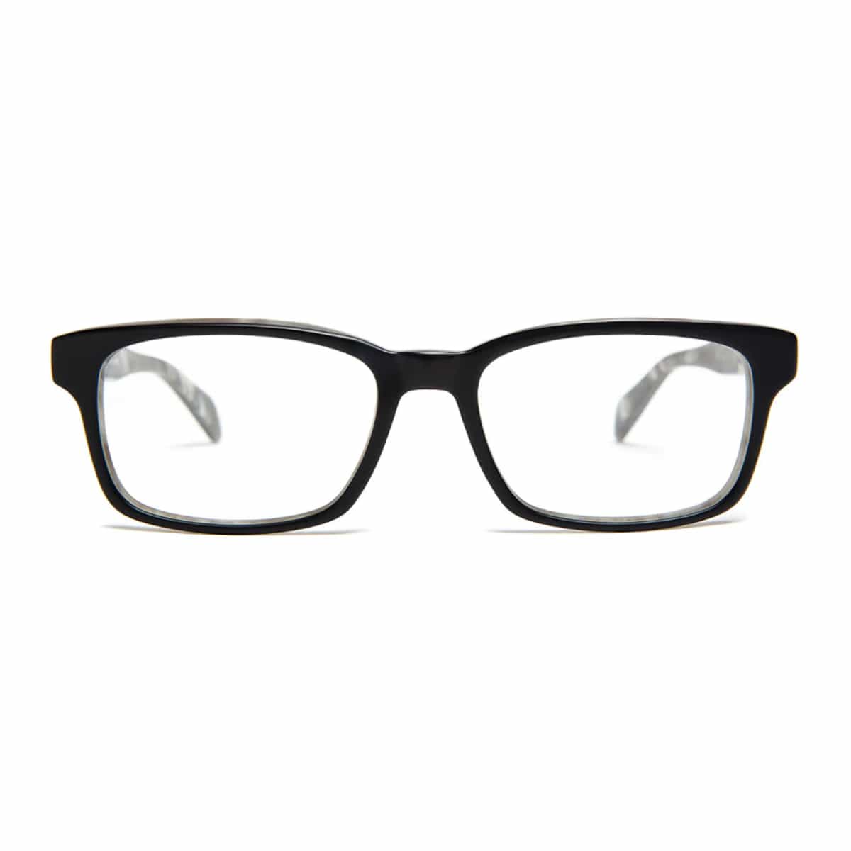  Black Walter eyeglass frames by SALT on white background