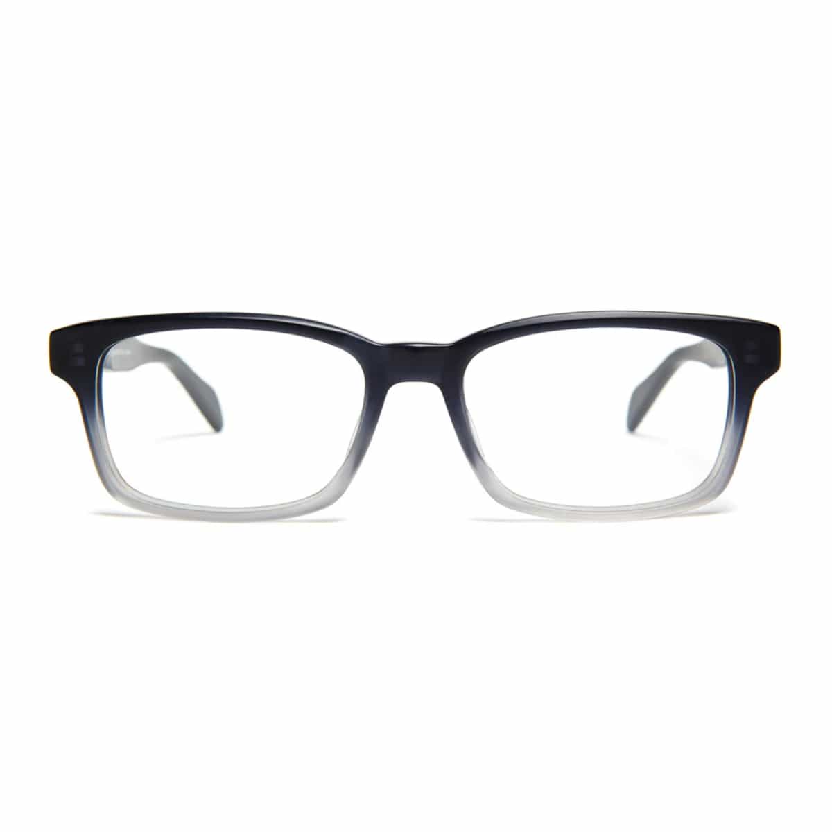 Black grey.Walter eyeglass frames by SALT on white background