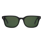 Black SALT luxury polarized rectangular thick sunglasses
