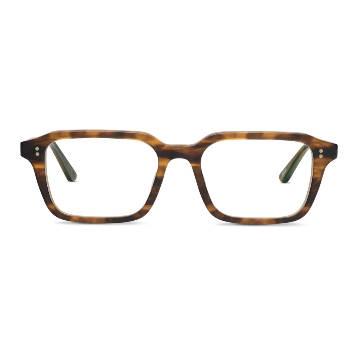 Tortoise vintage inspired luxury executive glasses by SALT on white background