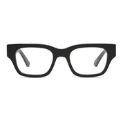 Black SALT thick rectangular plastic prescription eyeglasses for men and women