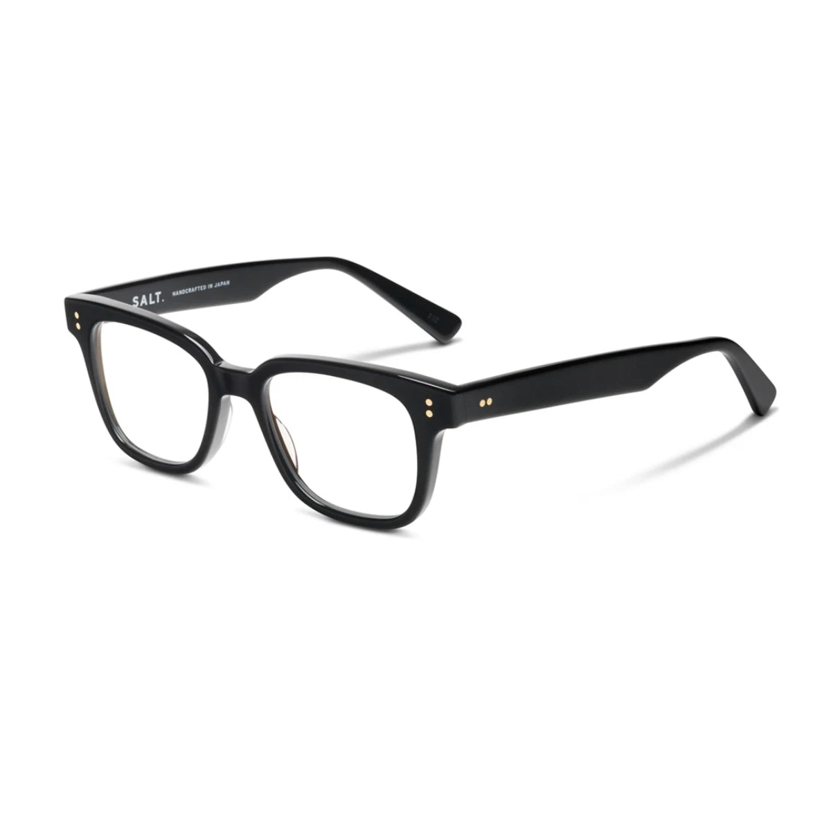 Black SALT square thick style eyeglass frames for men and women