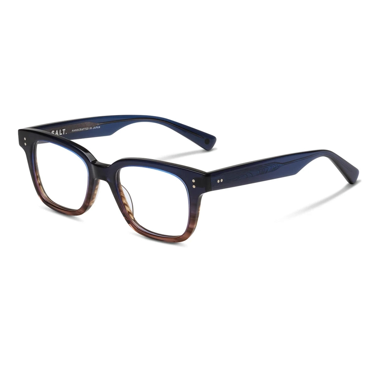 Blue SALT square thick style eyeglass frames for men and women