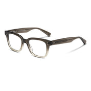 Grey gradient SALT square thick style eyeglass frames for men and women