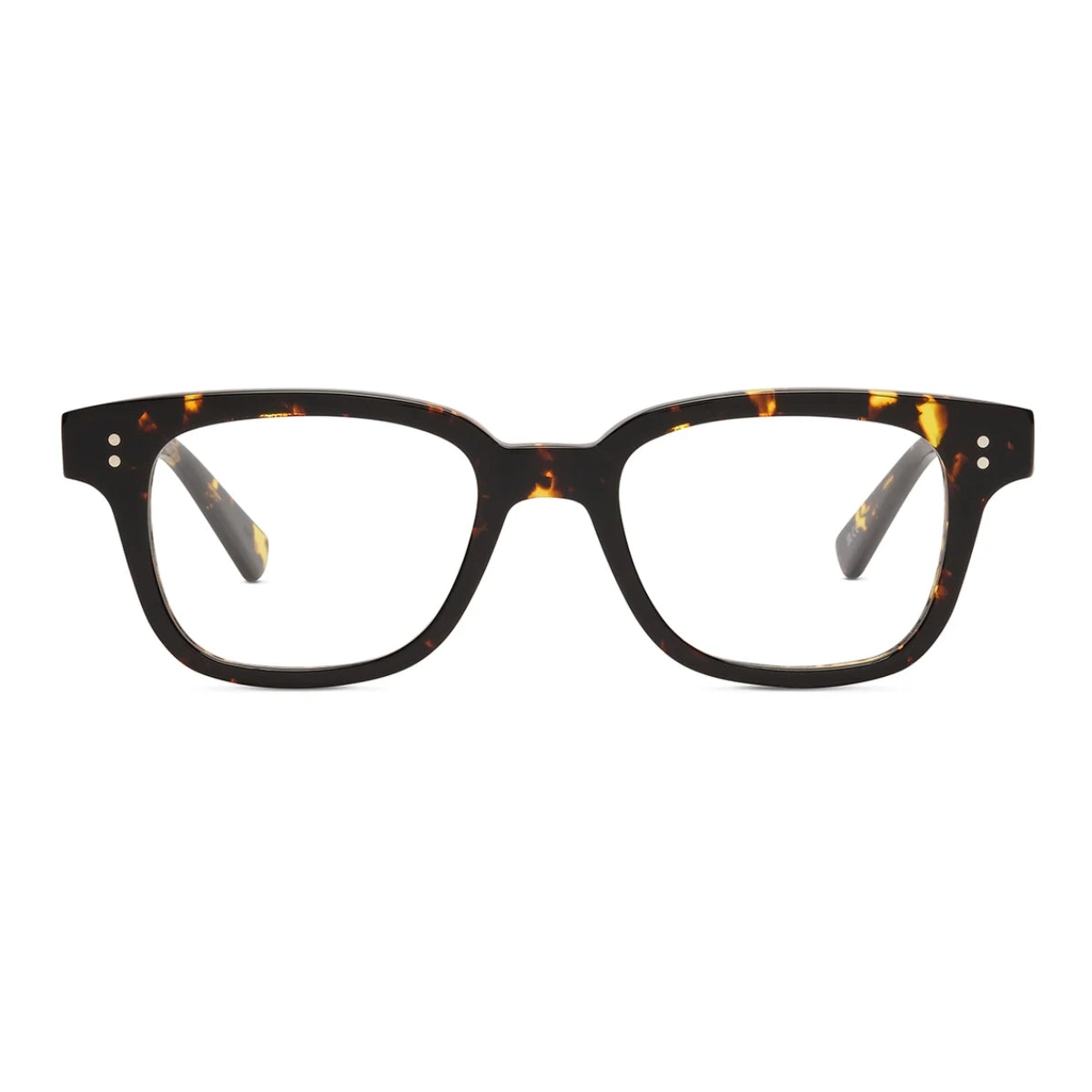 Tortoise SALT square thick style eyeglass frames for men and women