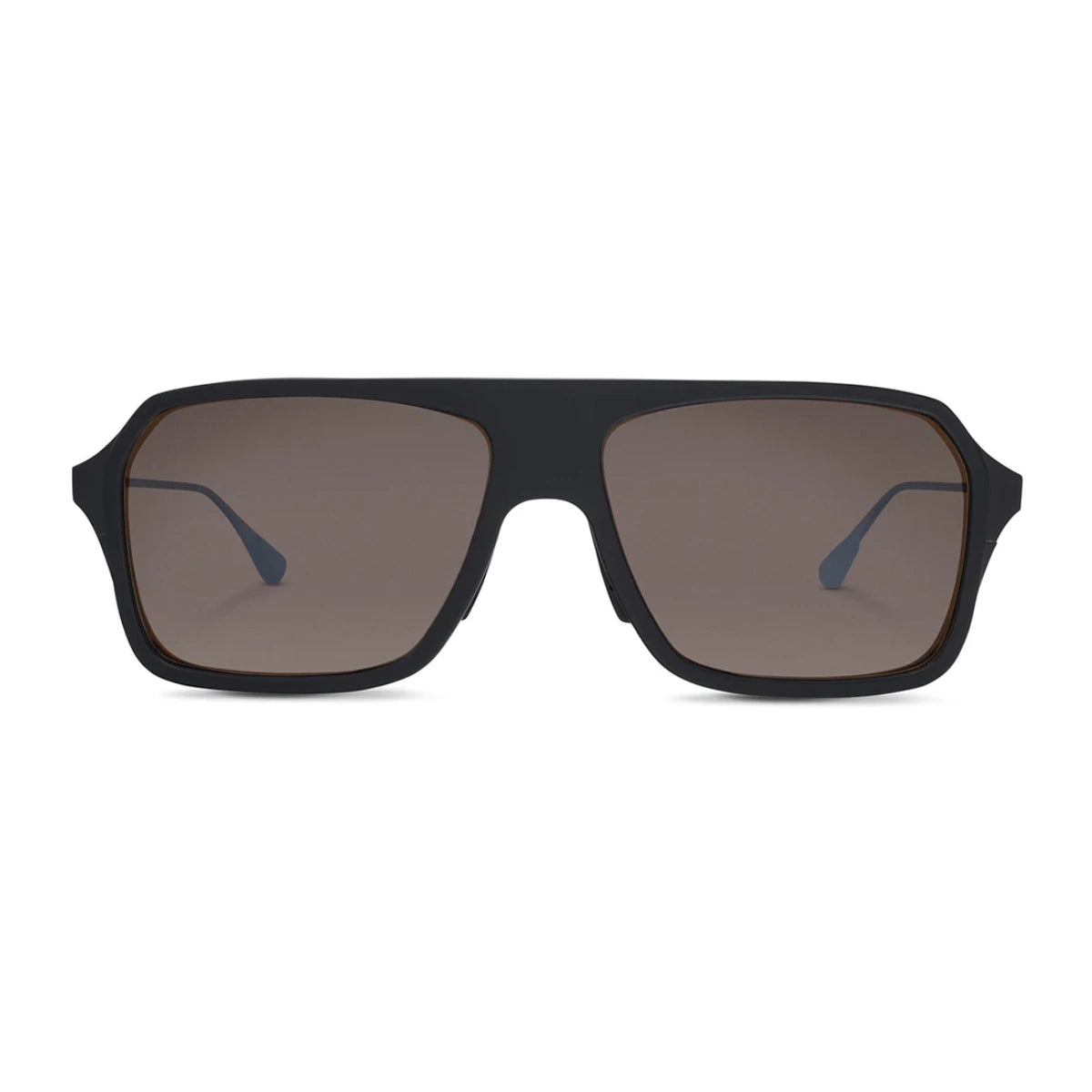 Matte Black luxury sport fishing polarized sunglasses with glass polarized lenses by SALT optics.