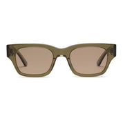 Green crystal SALT polarized plastic luxury sunglasses