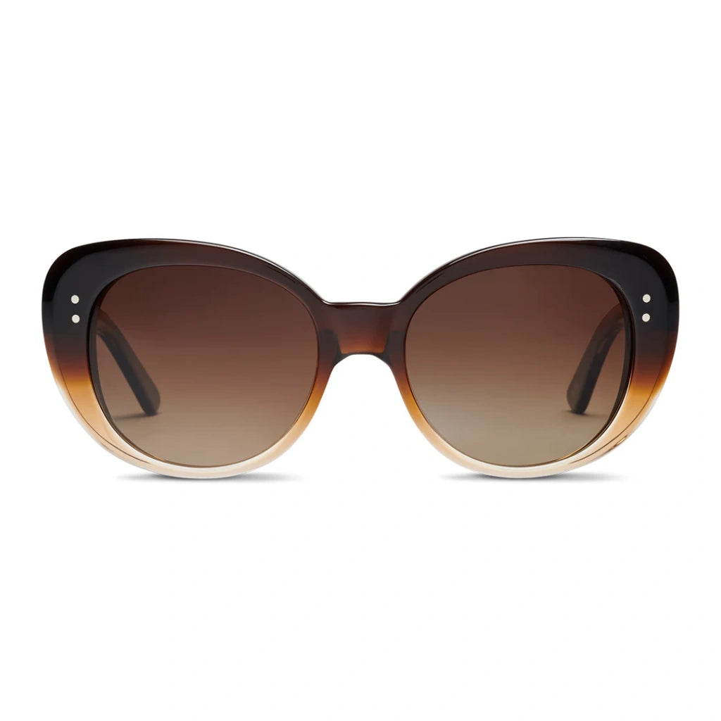 Brown classic luxury polarized sunglasses for women by SALT