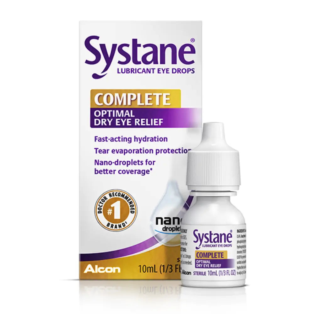 Systane Complete Dry Eye Relief Eye Drops By Alcon THE OPTICAL CO Systane complete dry eye relief eye drops by alcon the optical co