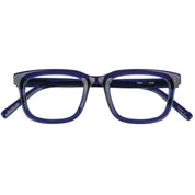 Blue The Optical. Co bold rectangular eyeglass frames