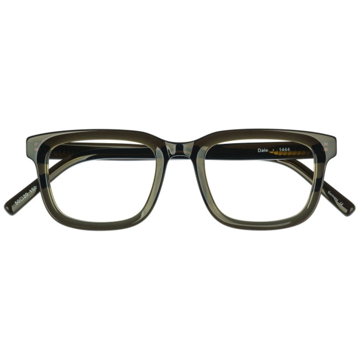 Dark Brown The Optical. Co bold rectangular eyeglass frames