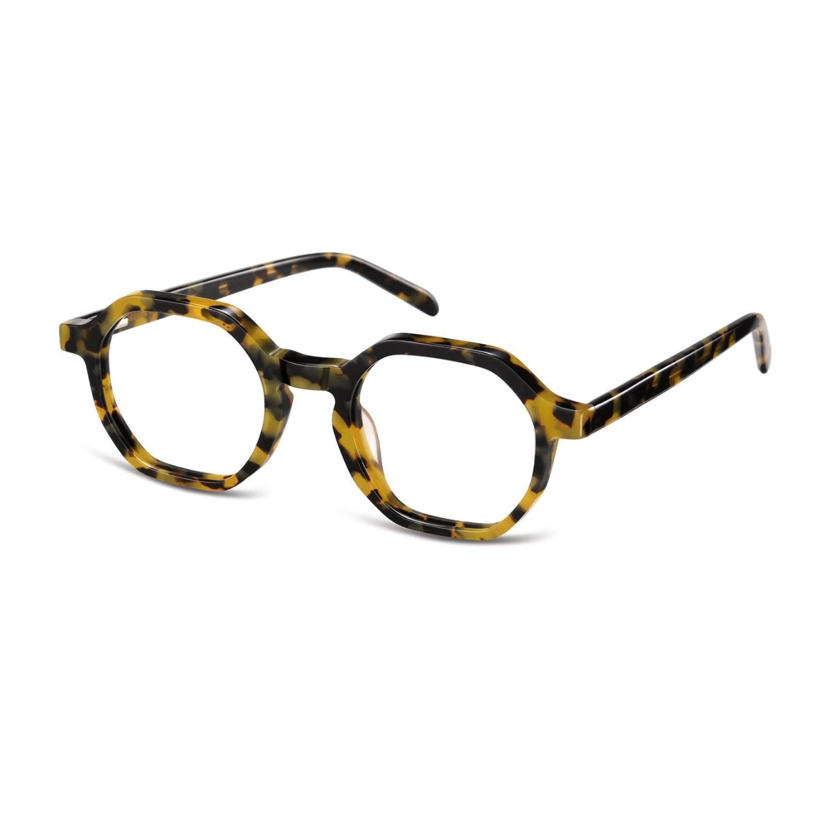 Tokyo tortoise round, geometric unique eyeglasses from The Optical. Co