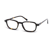 Tortoise rectangular oval trend forward eyeglasses by The Optical. Co