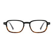 black brown rectangular oval trend forward eyeglasses by The Optical. Co