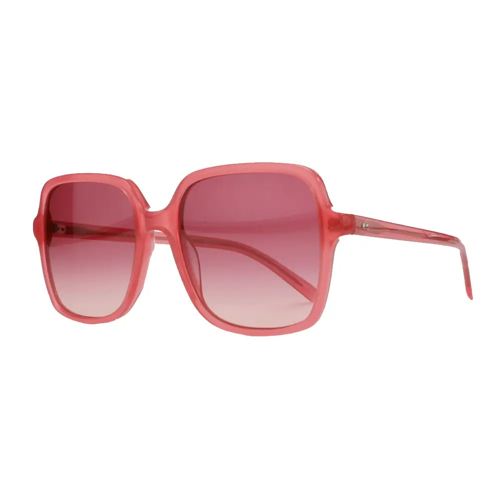 Large pink The Optical. Co polarized sunglasses online