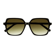 Black tinted oversized square sunglasses by The Optical. Co