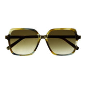 Olive oversized square sunglasses by The Optical. Co