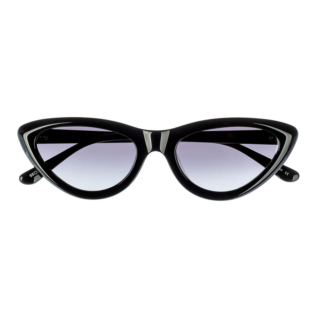 Womens Cat Eye Sunglasses Polarized - Clear Acetate Frame UV Protection Sun LVIOE Cat Eyes Sunglasses for Women, Polarized Oversized  main image 2