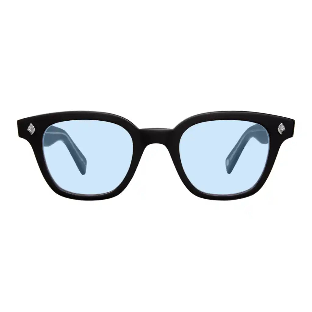Light blue custom tinted premium prescription eyeglass and sunglass lenses online