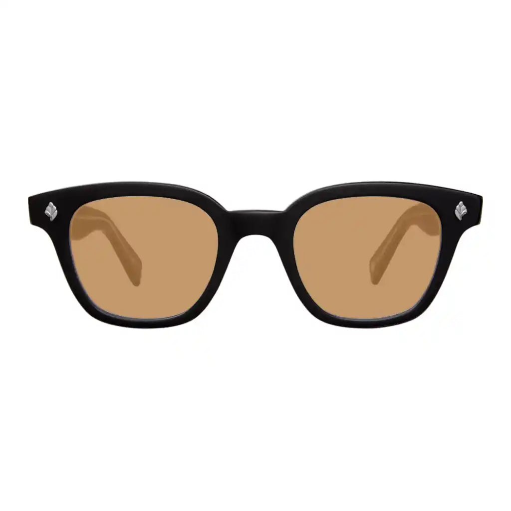 Dark brown custom tinted premium prescription eyeglass and sunglass lenses online