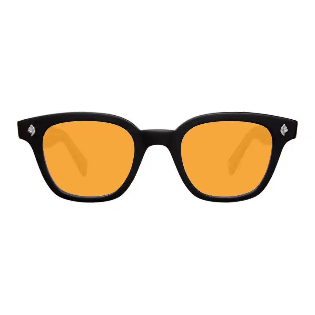 dark orange custom tinted premium prescription eyeglass and sunglass lenses online
