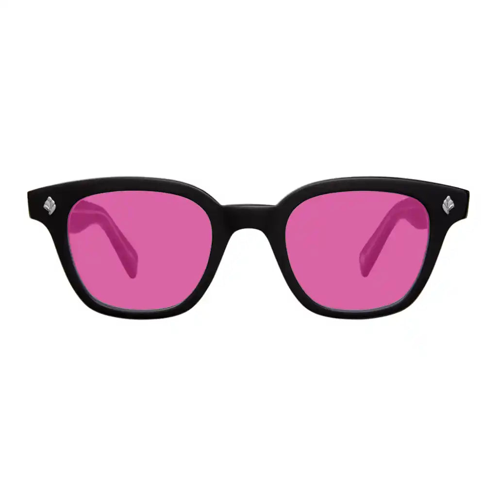 Dark purple custom tinted premium prescription eyeglass and sunglass lenses online